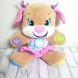 Fisher-Price Laugh & Learn Smart Stages Sis musical plush Puppy Toy
